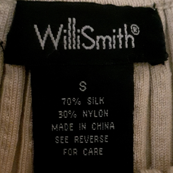 WILL Smith silk, beaded sweater - Picture 3 of 3
